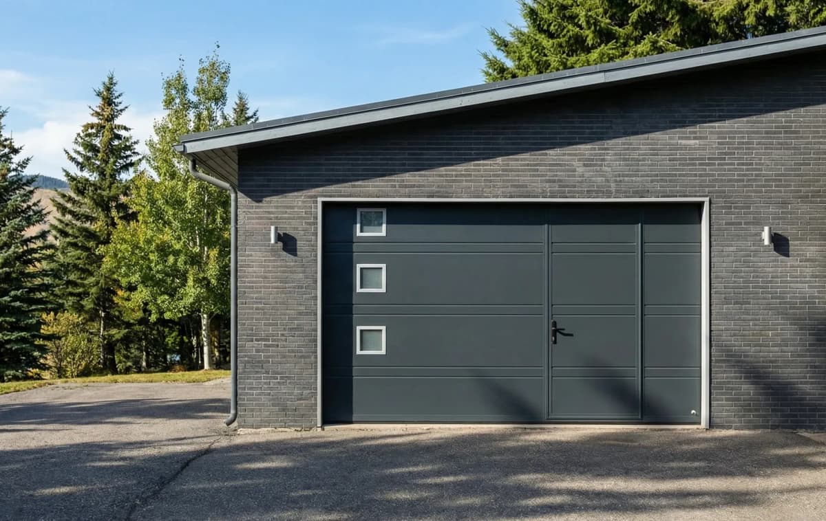 Walk-Through garage door by Calgary Garage Door Fix