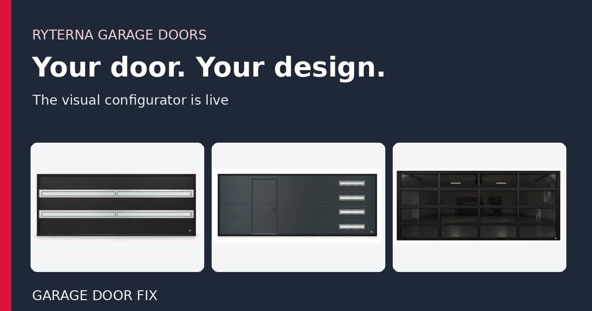 Why We Built a Visual Ryterna Door Designer