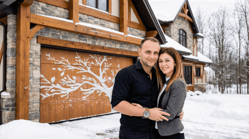 Stan and Marta Klugman — the early days of Calgary Garage Door Fix