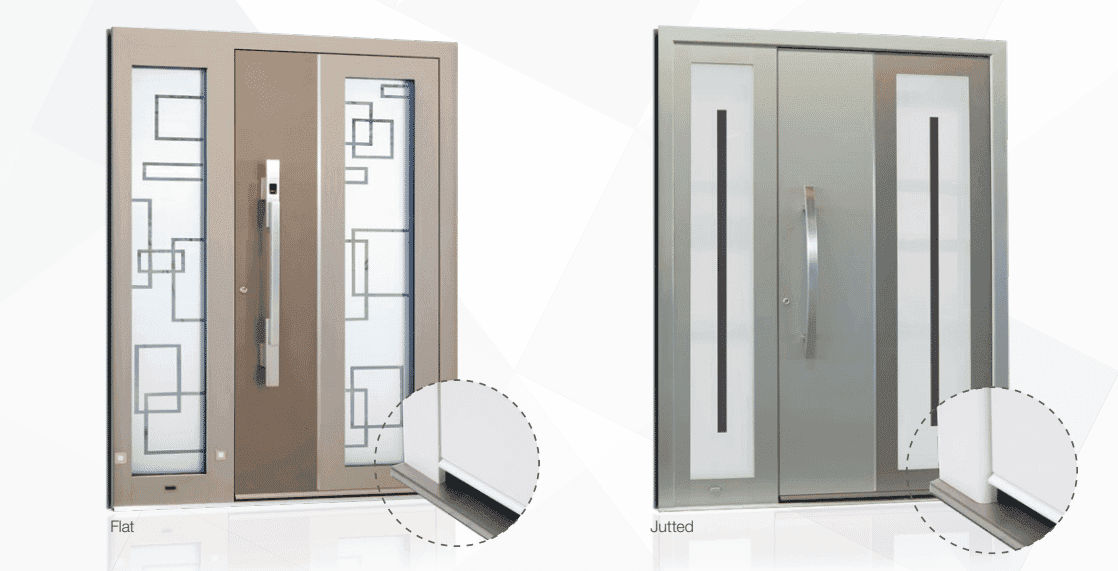 Types of entry door frames