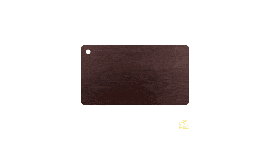 Ryterna entry-tier panel finish sample 9 for Edmonton garage doors