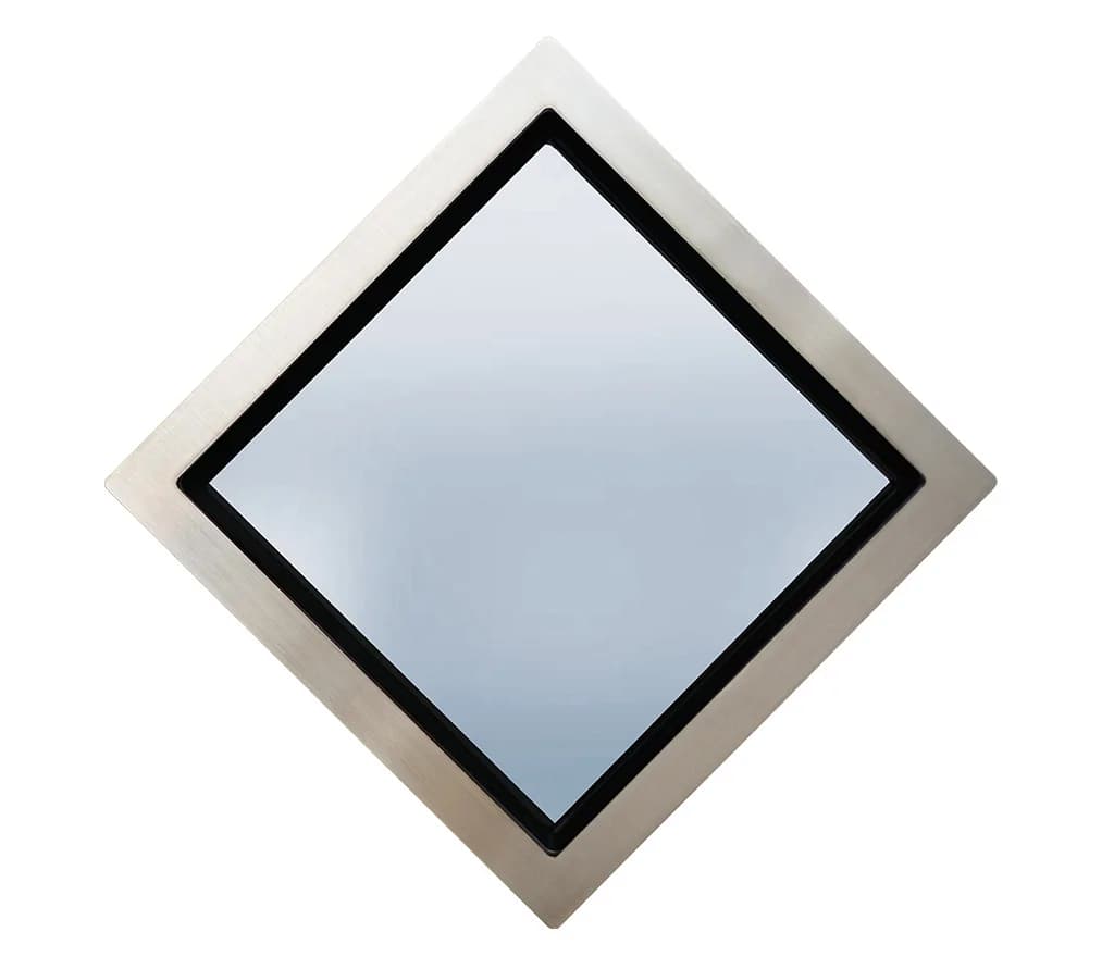 Ryterna diamond stainless window