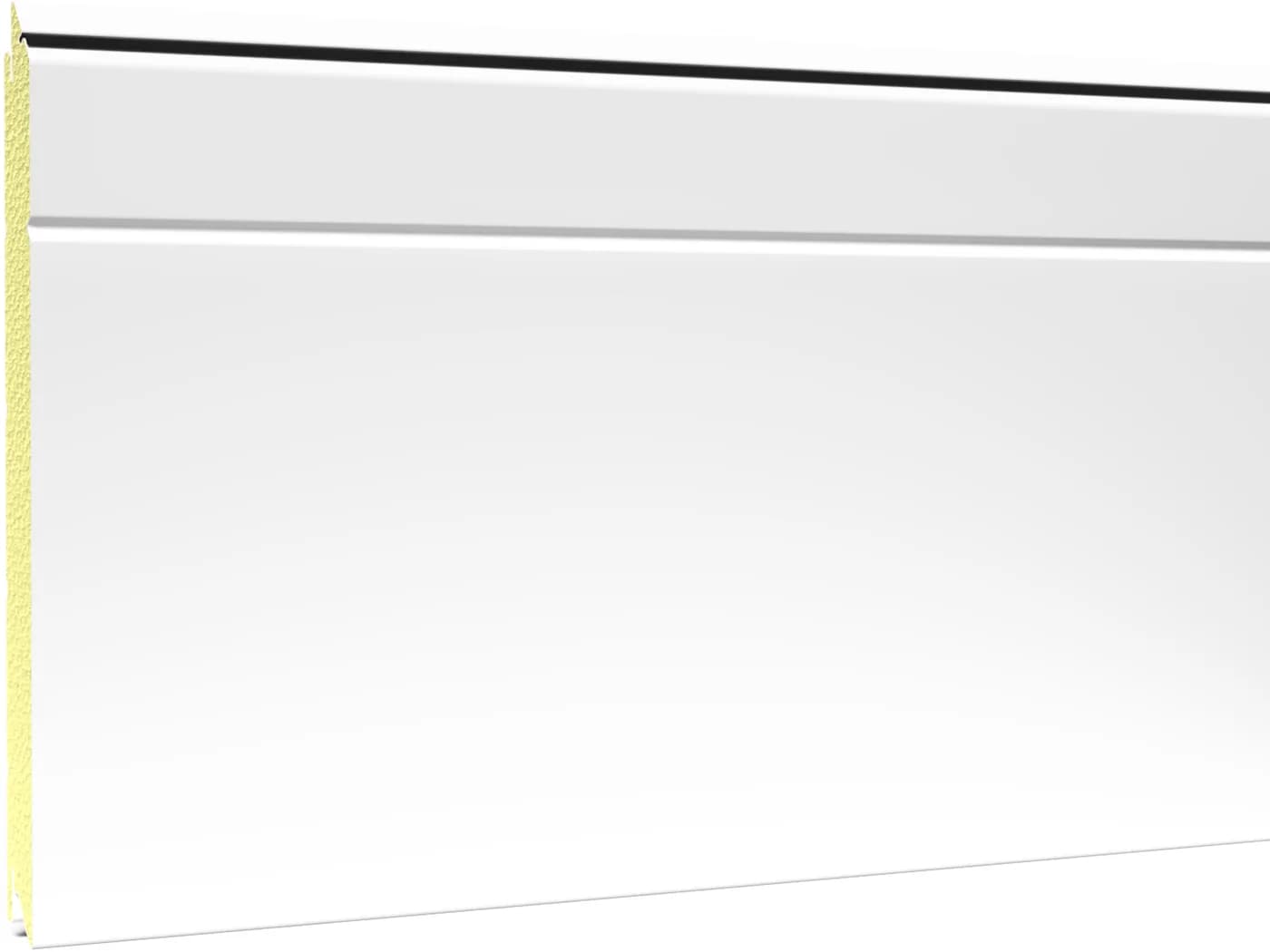 Toprib panel in Traffic white (smooth) · RAL 9016