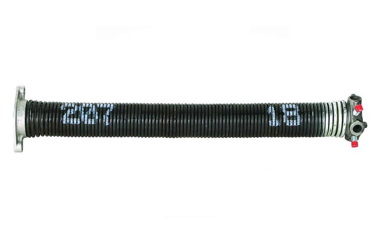 Torsion spring and garage door hardware used for spring sizing