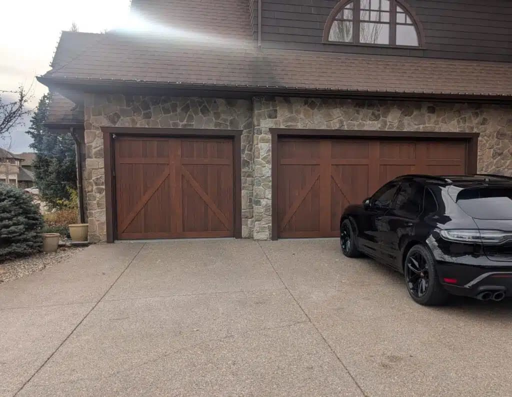 Garage door repair in NW Calgary