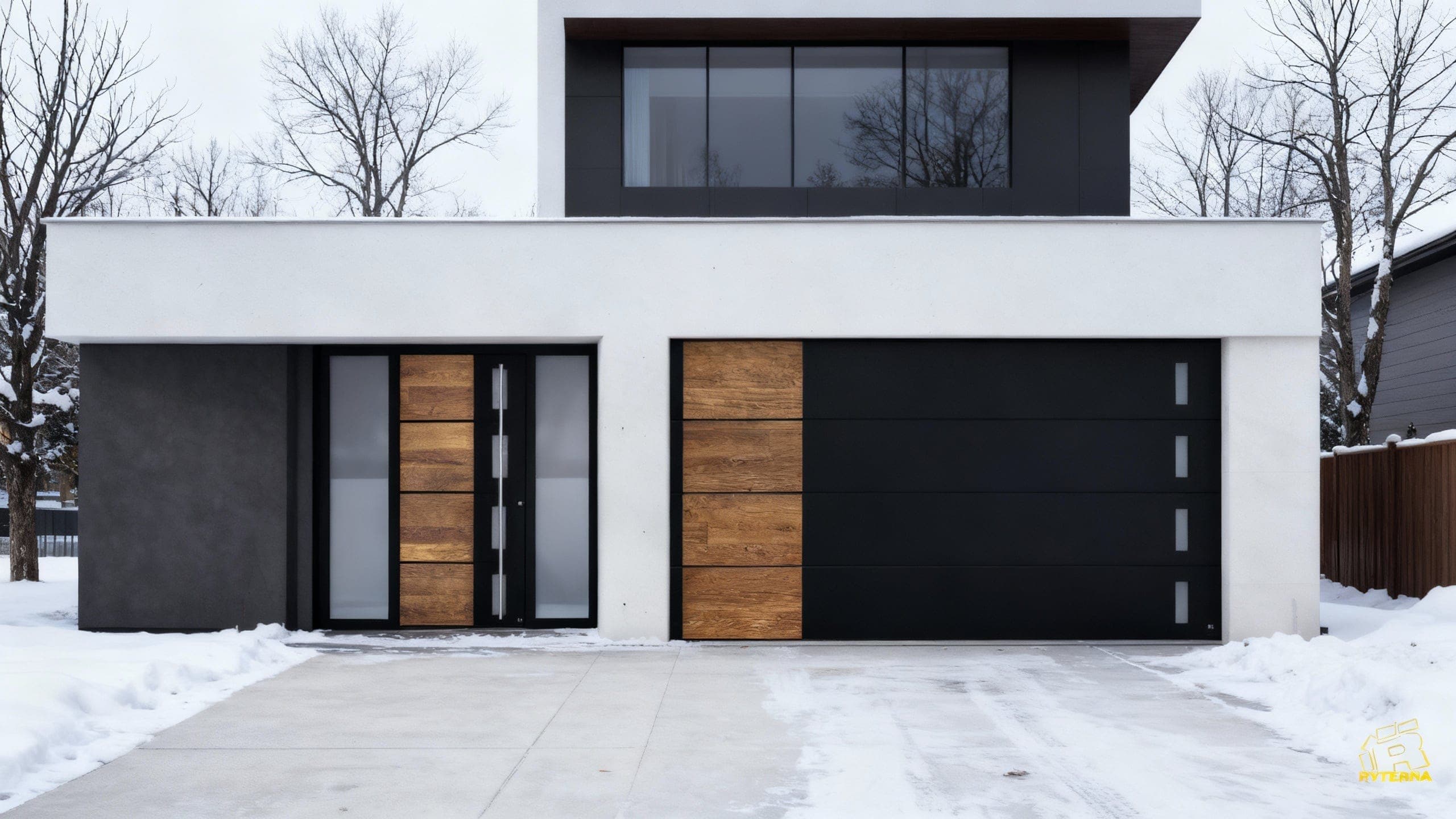 Insulated residential garage door installed by Garage Door Fix