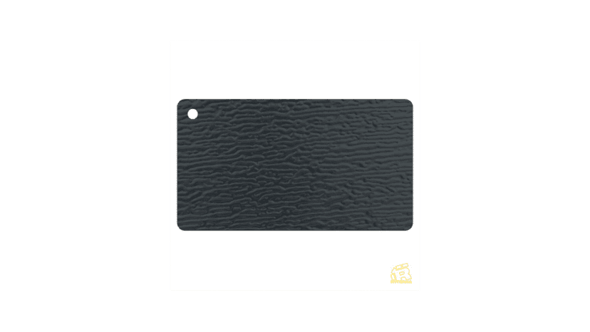 Ryterna woodgrain Anthracite Grey panel sample