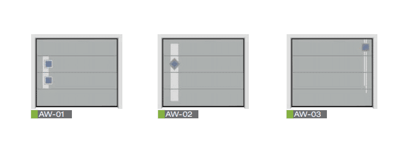 Ryterna garage door design with windows 1 for Edmonton homes