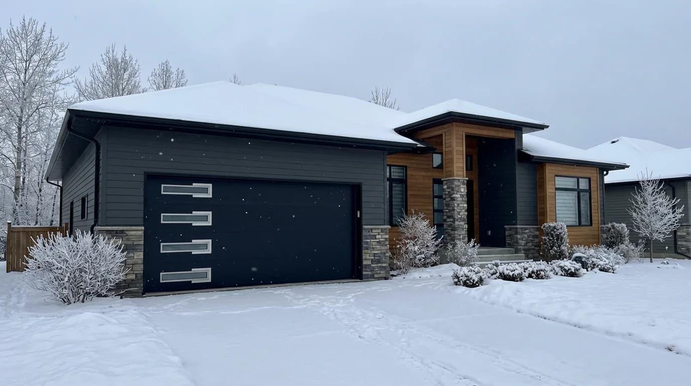 Overhead sectional garage door Saskatoon
