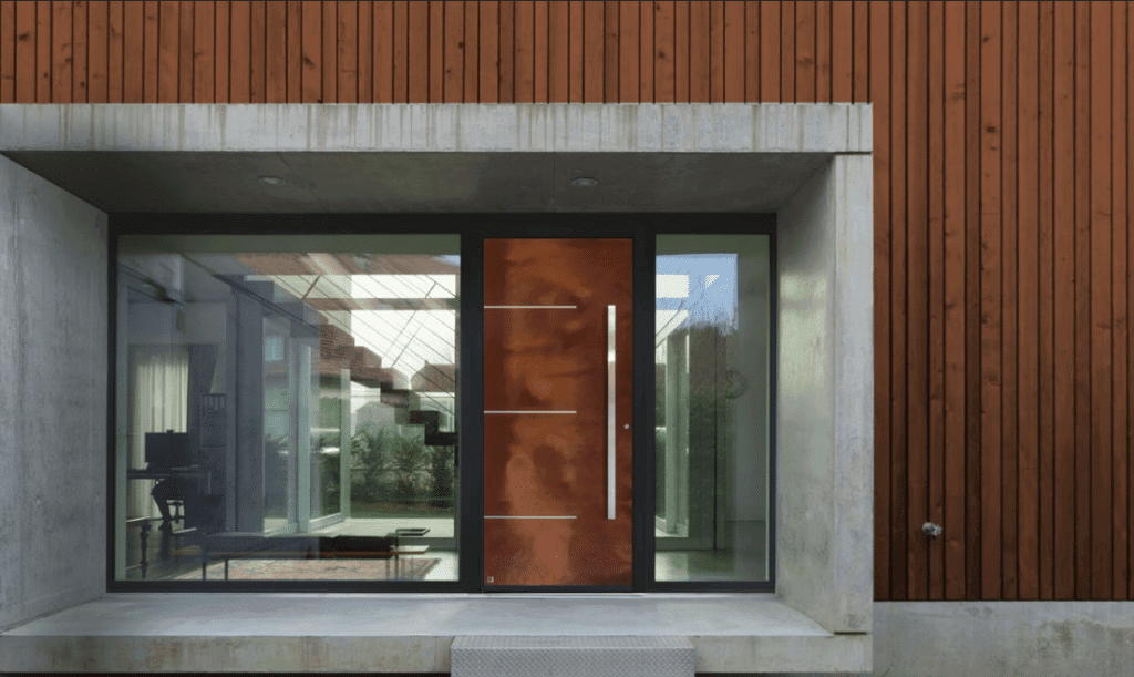 Ryterna RD100 premium entry door installed in Saskatoon