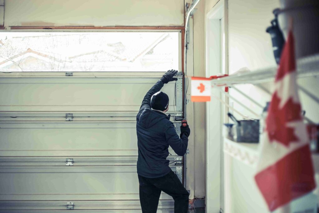 Garage door installation guide