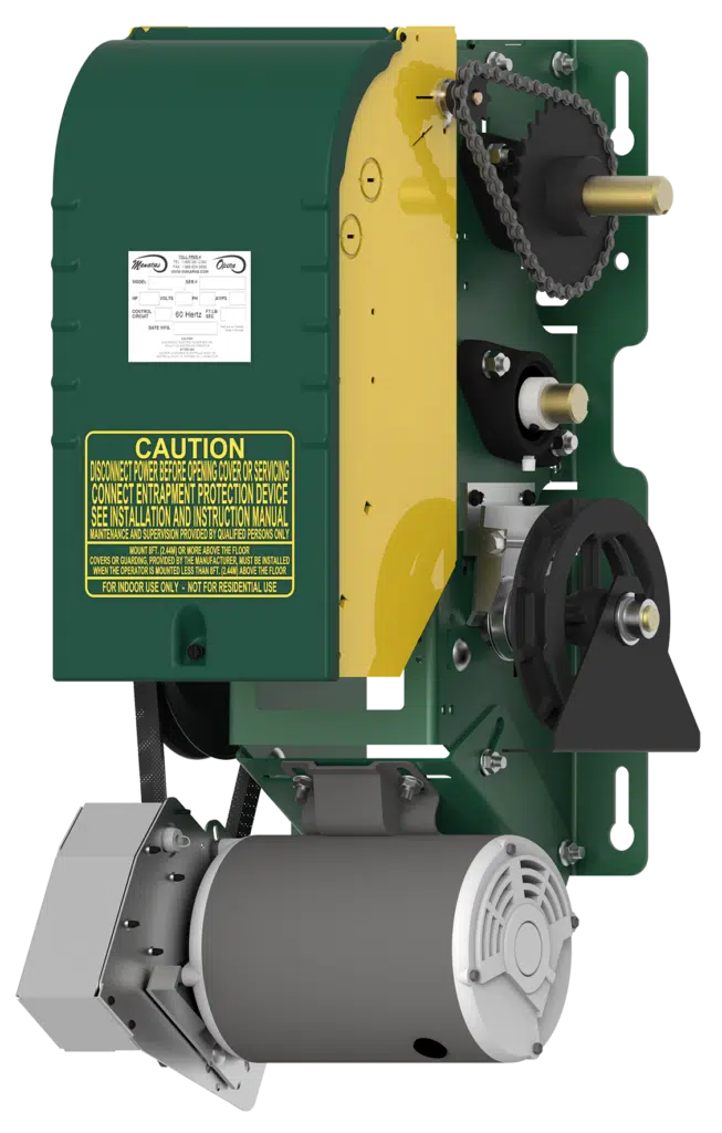 Manaras Commercial Operator Garage Door Fix